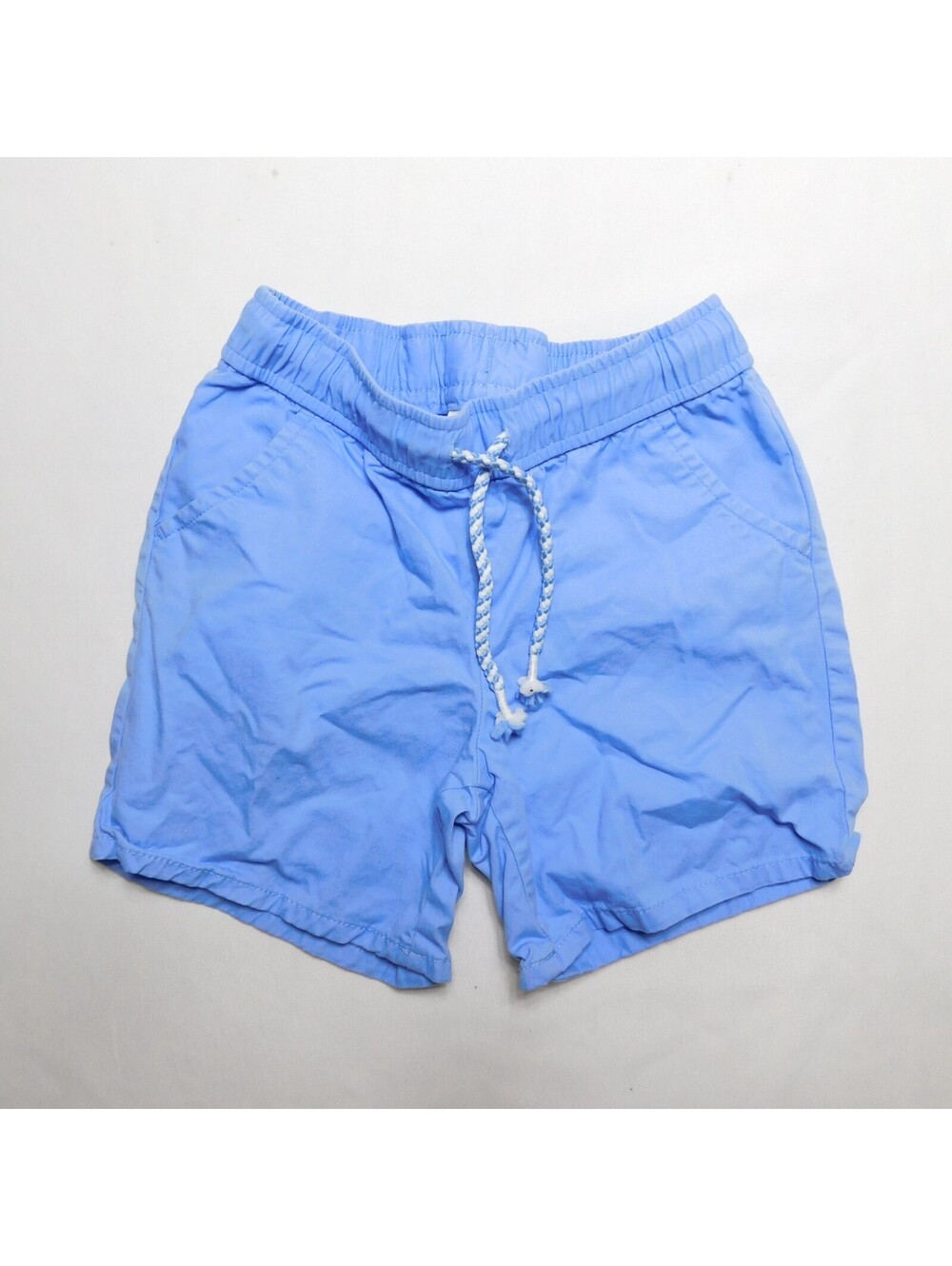 Target Cat & Jack Girls Size S 6/6X Shorts Blue Elastic Drawstring Casual Summer